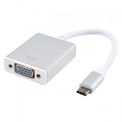 Cabo conversor Mini USB tipo-c 3.1 x vga